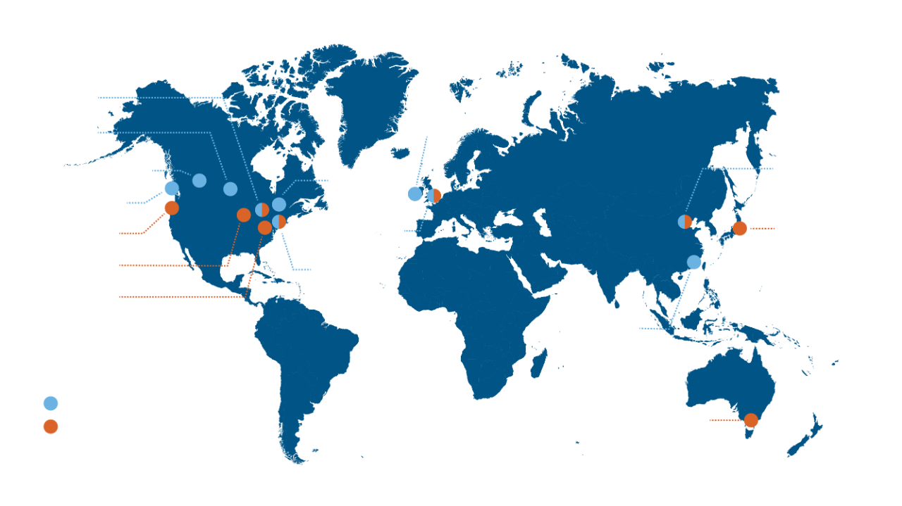 Headquartered in Toronto, Mackenzie Investments has dedicated teams in Boston, Dublin, Beijing and Hong Kong. Managing $213 billion** (CAD) in assets, we aim to deliver strong investment performance and innovative portfolio solutions globally.